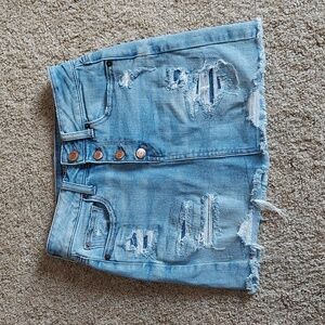 AE Demin Mini-Skirt- Size 0